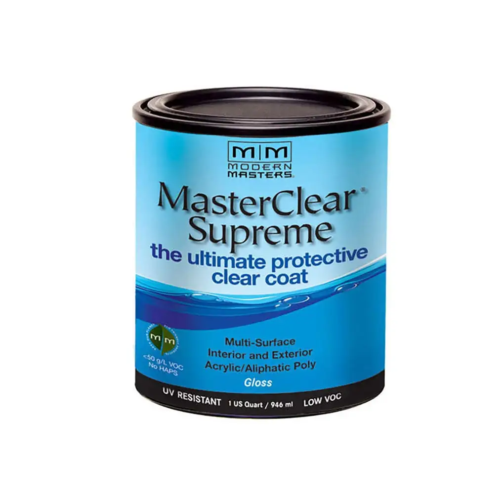 Modern Masters MCS90432 MasterClear Supreme Water-Based Protective Coating