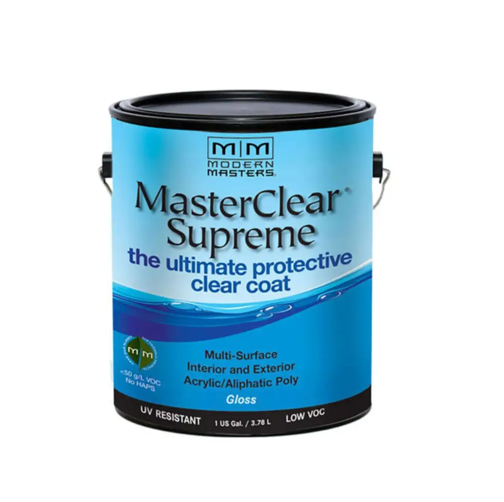 Modern Masters MCS904GAL MasterClear Supreme Water-Based Protective Coating