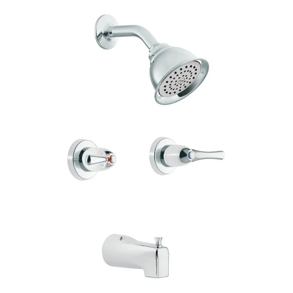 Moen 82402EP Adler Two Handle Tub & Shower Faucet