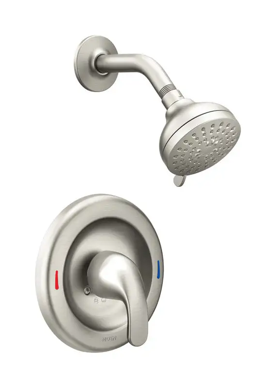 Moen 82604SRN Adler Posti-Temp 1 Handle Shower Faucet