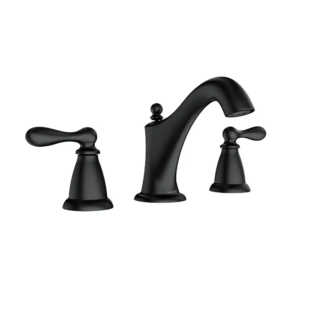 Moen WS84440BL Caldwell Two-Handle Bathroom Faucet