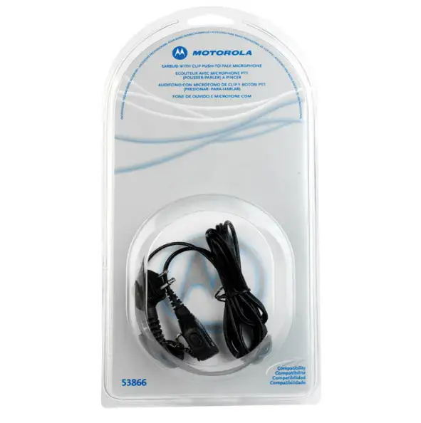 Motorola HMN9025 (53866) Earbud Headset With Microphone