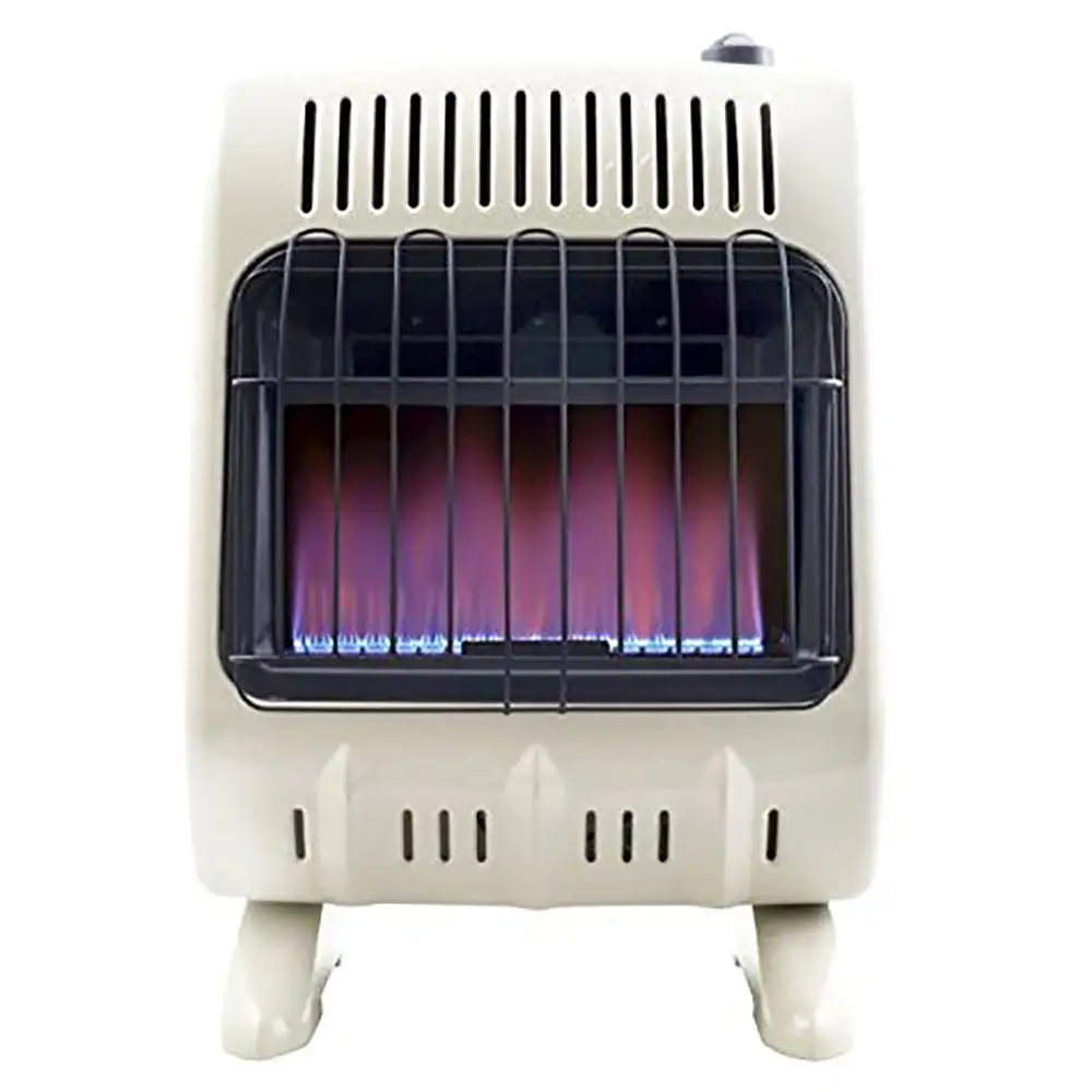 Mr. Heater Vent Free 10,000 BTU Blue Flame Multi Indoor Safe Propane Heater, Tan