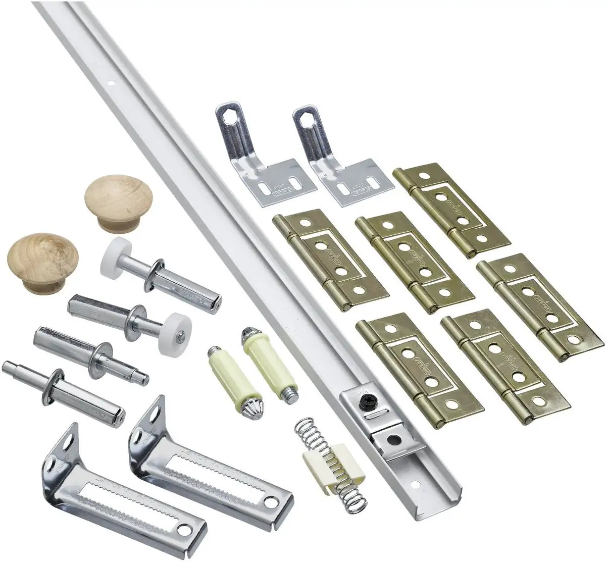 National Hardware N343-749 Folding Door Hardware Set