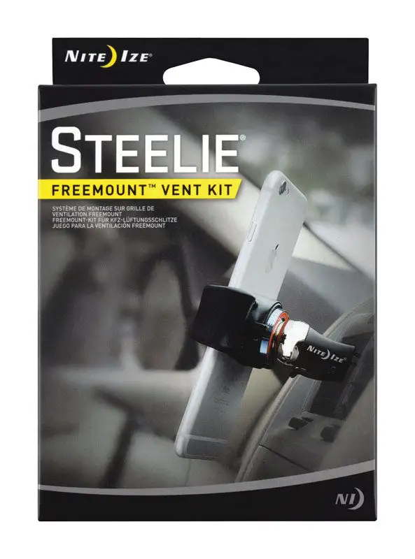 Nite Ize STFK-01-R8 Steelie Freemount Universal Cell Phone Car Vent Mount