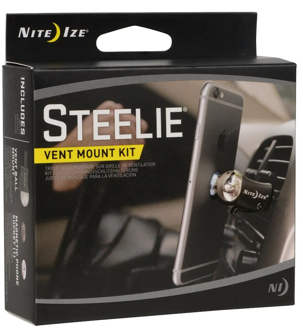 Nite Ize STVK-11-R8 Steelie Vent Mount Kit