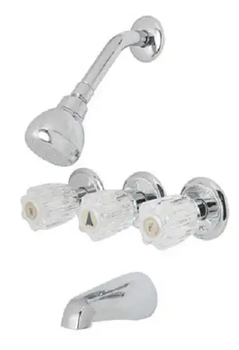 Oakbrook F3010505CP-ACA1 Tub And Shower Faucet