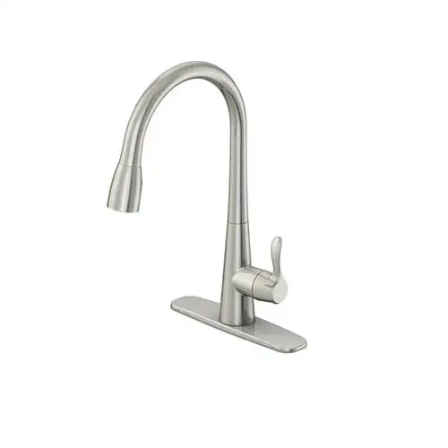 OakBrook 3978-K104 Vela Pull-Down One Handle Kitchen Faucet