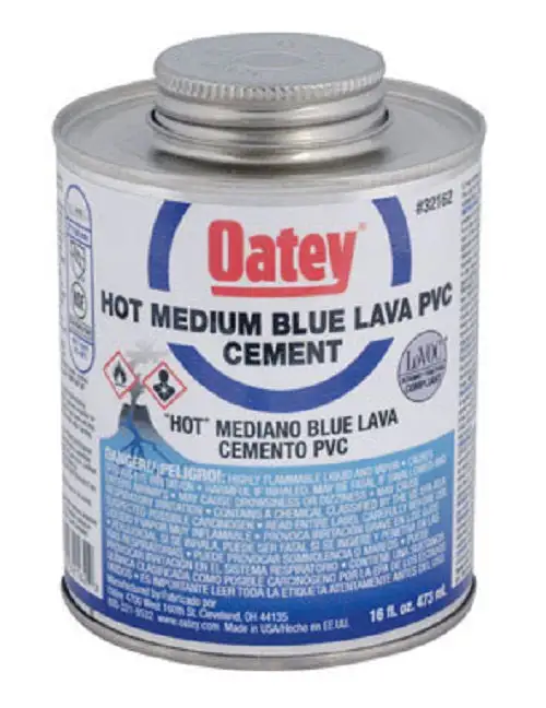 Oatey 32162 PVC Blue Lava Hot Cement