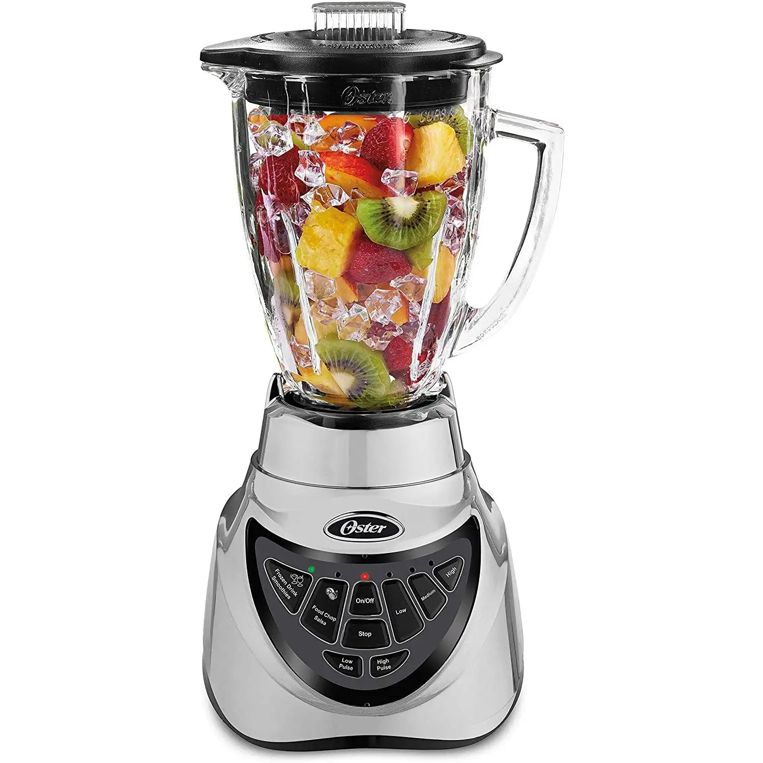 Oster BLSTTA-C00-026 Pro 500 7 Speed 6 Cup Glass Jar Kitchen Countertop Blender