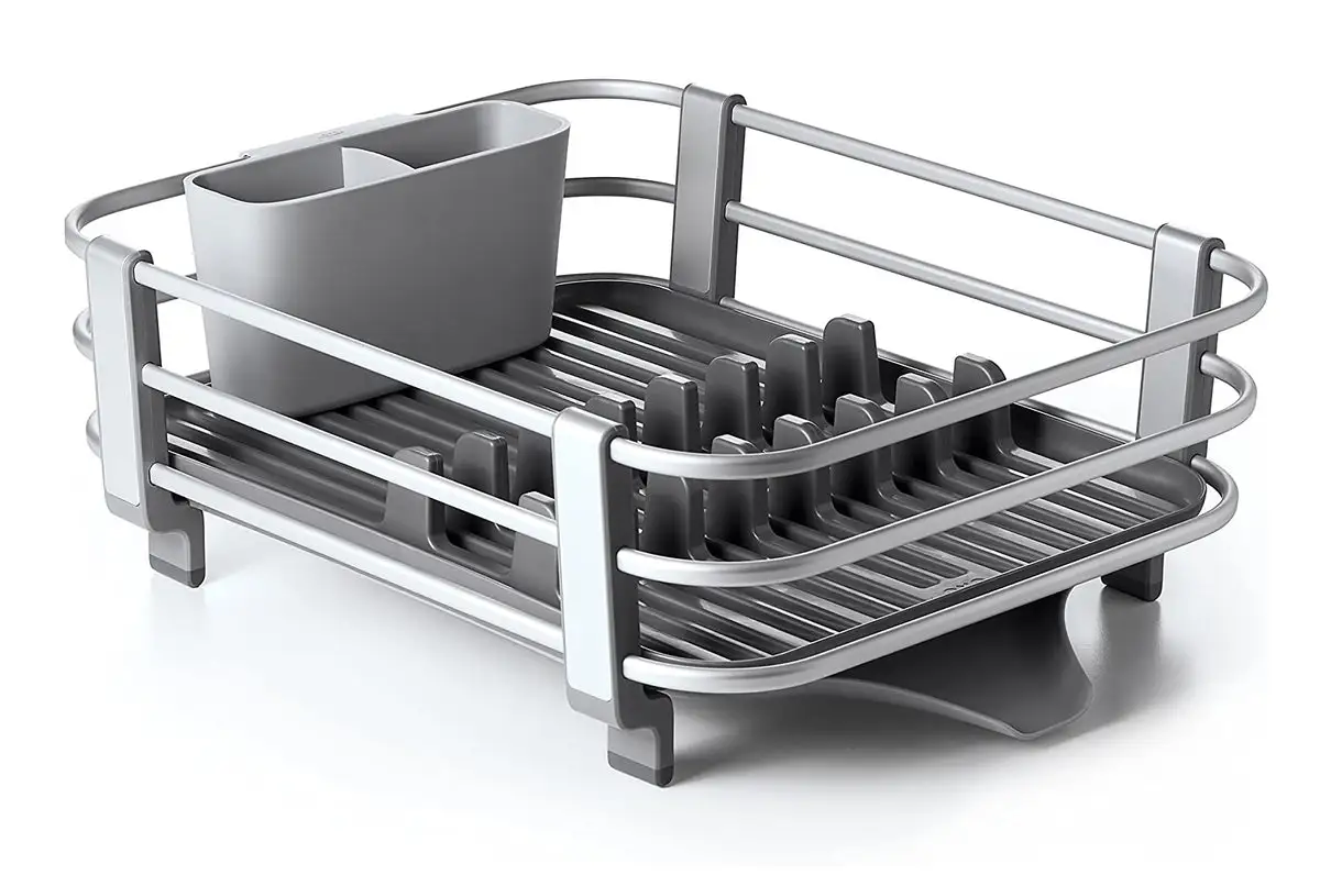 OXO 13229100 Good Grips Aluminum Frame Dish Rack