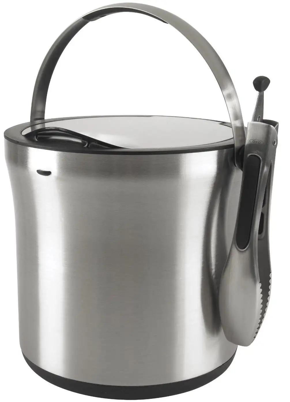 OXO Good Grips 3107300 Steel Ice Bucket And Tongs Set