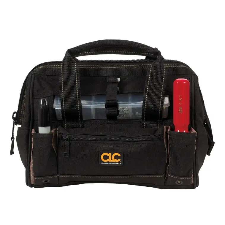 CLC 1533 12" Tool Bag With Plastic Tray