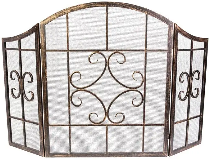 Panacea 15955 Open Hearth Fireplace Screen