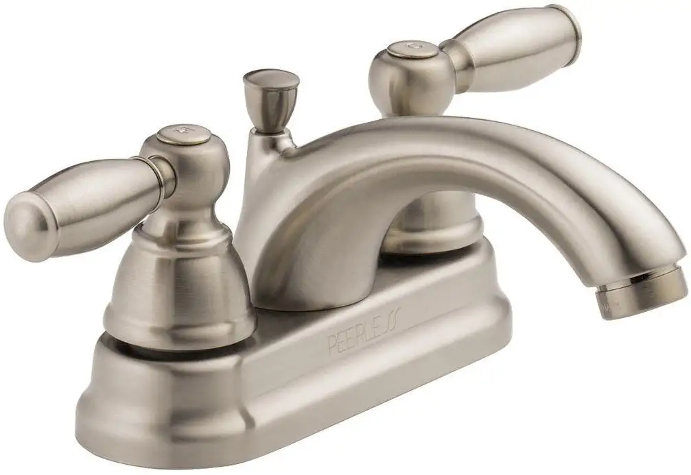 Peerless P299675LF-BN Two Handle Lavatory Faucet