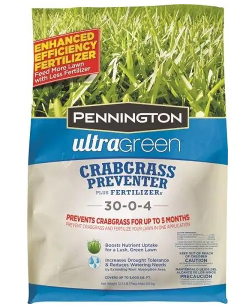 Pennington 100519570 Ultragreen Crabgrass Preventer With Lawn Fertilizer