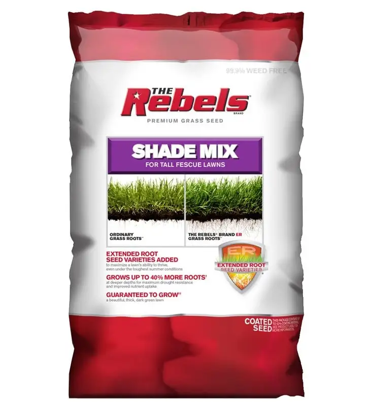 Pennington 100526877 The Rebels Tall Fescue Shade Mix Grass Seed