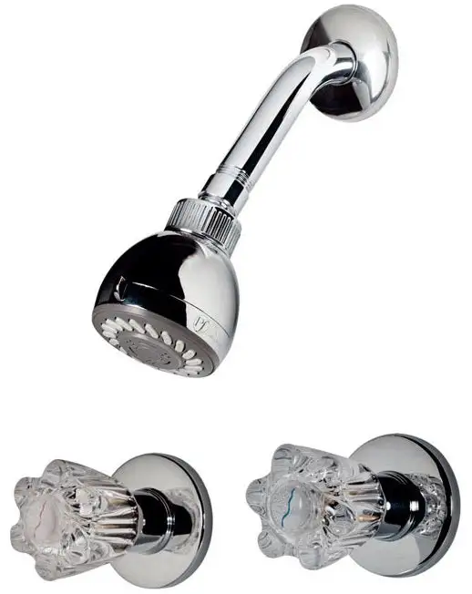 Pfister 807WSBDCC Bedford 2-Handle 3-Spray Shower Faucet