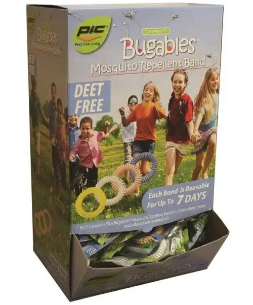 PIC BCBTS-200 Bugables Mosquito Repellent Band Display