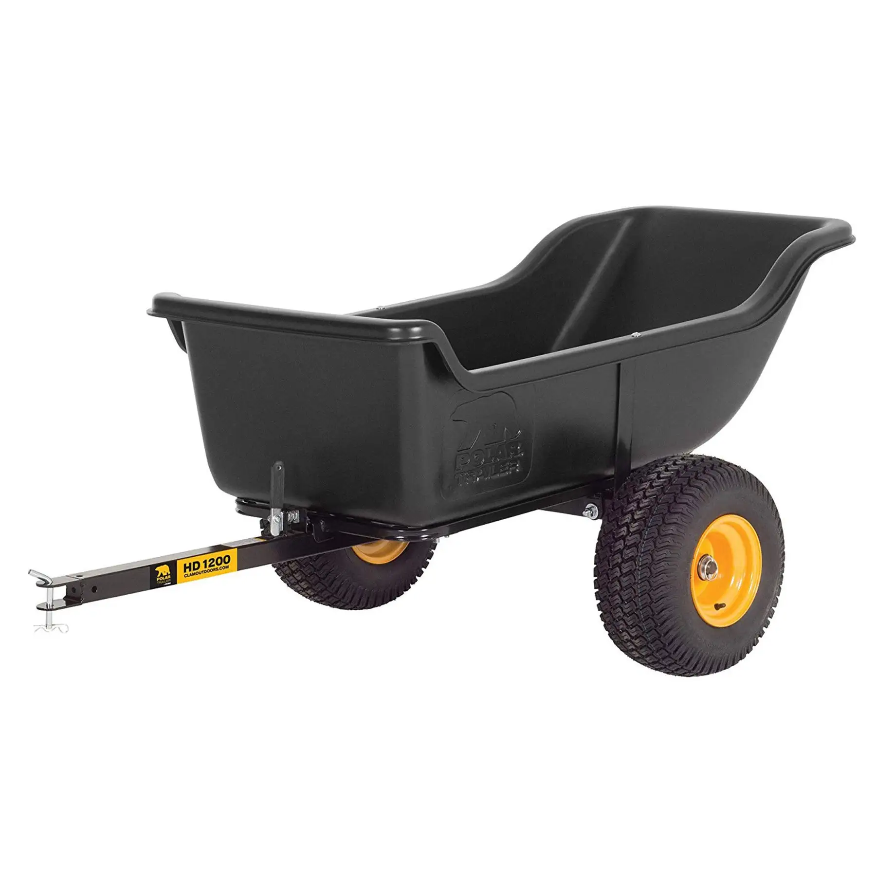 Polar Trailer PLR 8232 HD 1200 Lawn Yard Outdoor Utility and Hauling Trailer