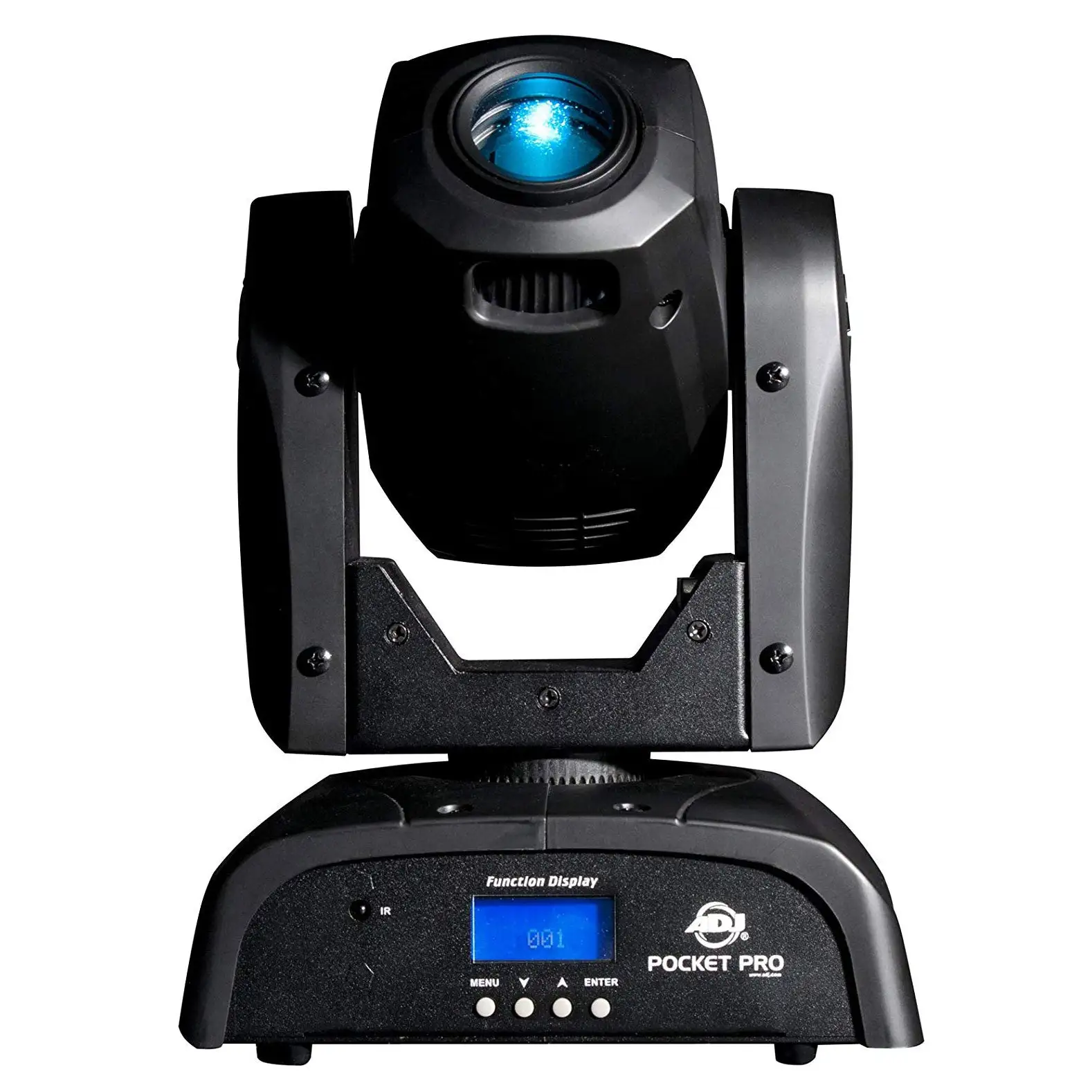 ADJ POCKET PRO 25-Watt LED Mini Compact Spot Moving Head Light with 7 Colors