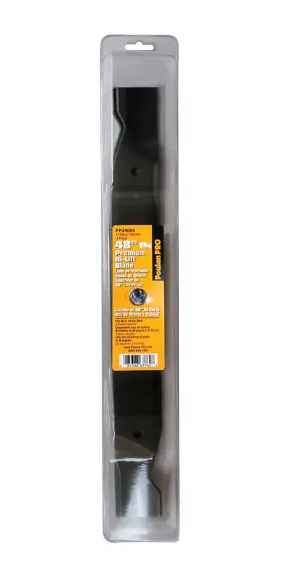 Poulan Pro 575938201 Premium Hi-Lift Replacement Tractor Blade