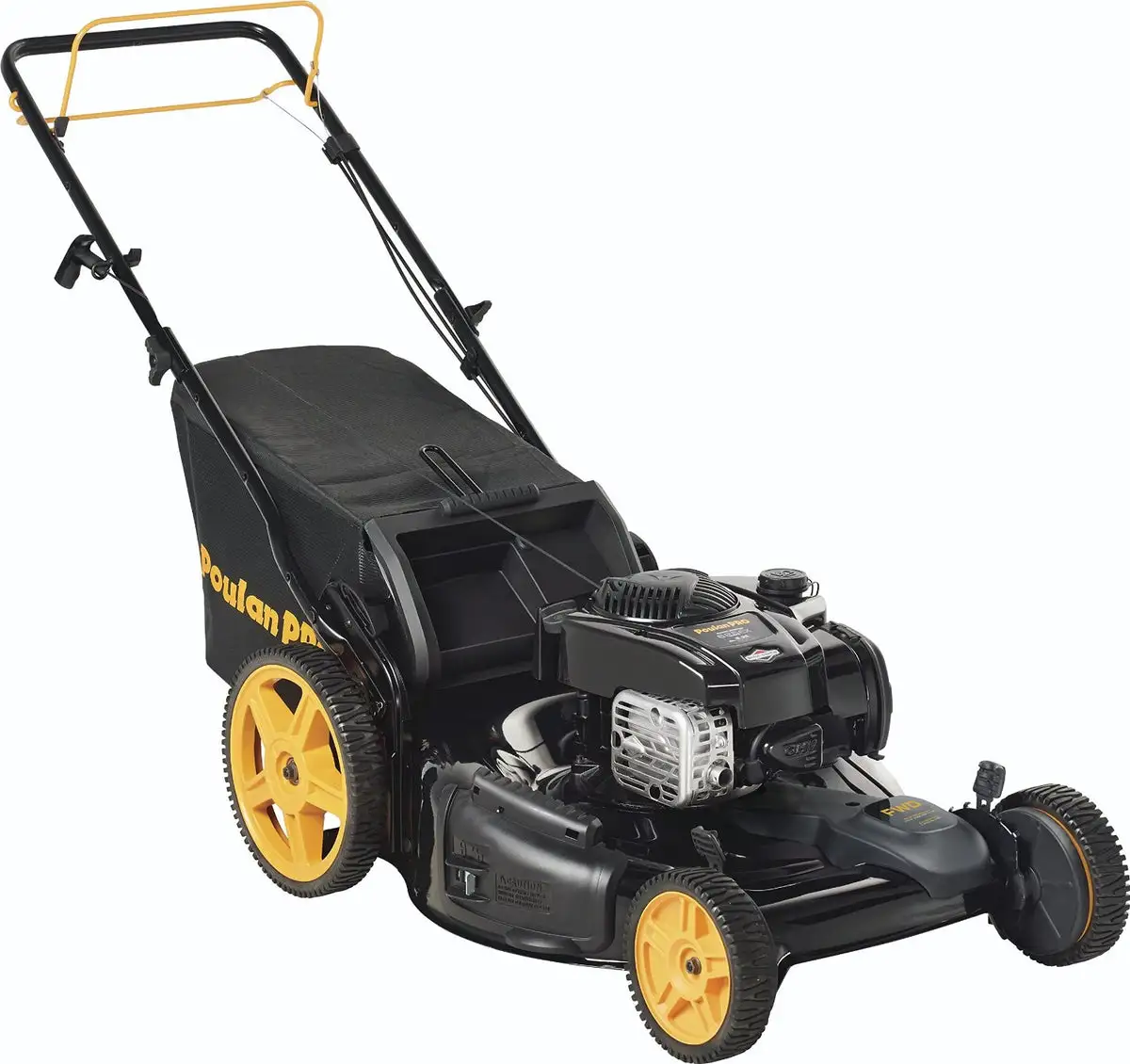 Poulan Pro PR625Y22RHP 3-in-1 Hi-Wheel Front Wheel Self Propelled Mower