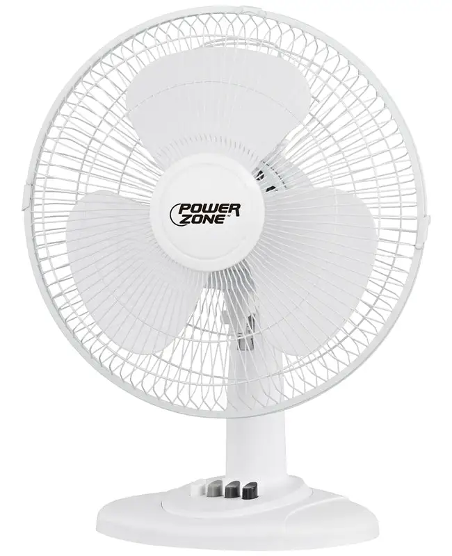 Power Zone FT-40 3-Speed Oscillating Table Fan