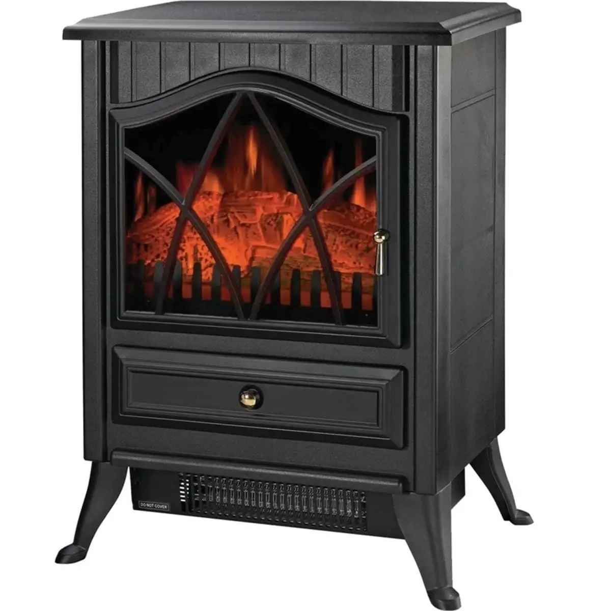 PowerZone ND-18D2S Electric Fireplace Stove With Heater