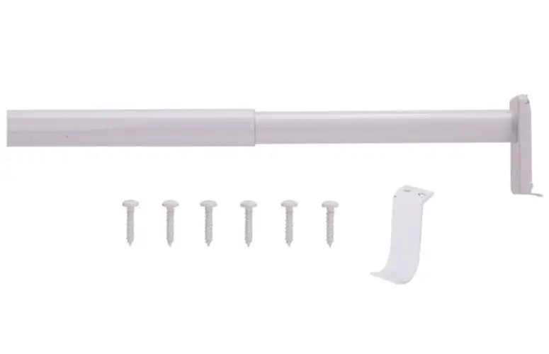 ProSource 21015PHX-PS Adjustable Closet Rod