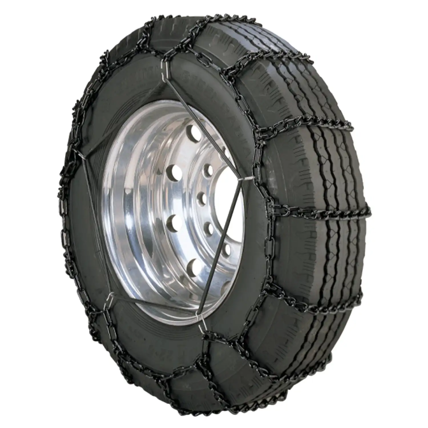 Security Chain Quik Grip Highway Service Truck Singles Grip Tire Chains (2 pack)