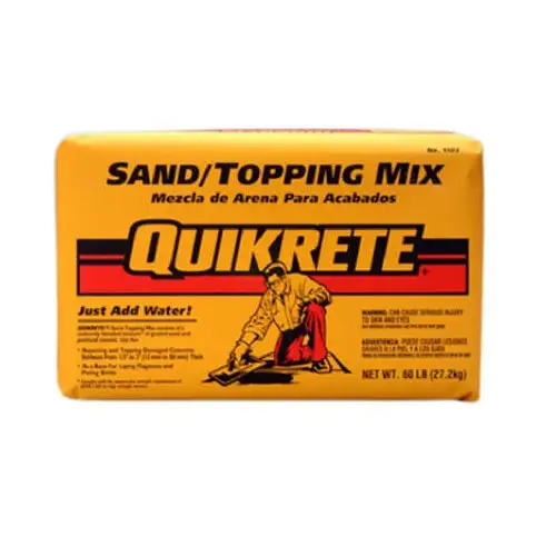 Quikrete 1103-80 Sand/Topping Mix