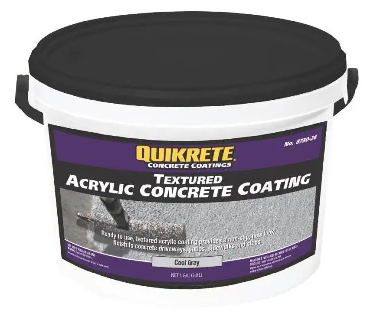 Quikrete 8730-26 Textured Acrylic Concrete Coating