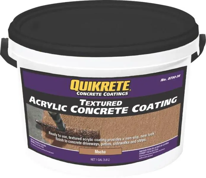 Quikrete 8730-36 Textured Acrylic Concrete Coating