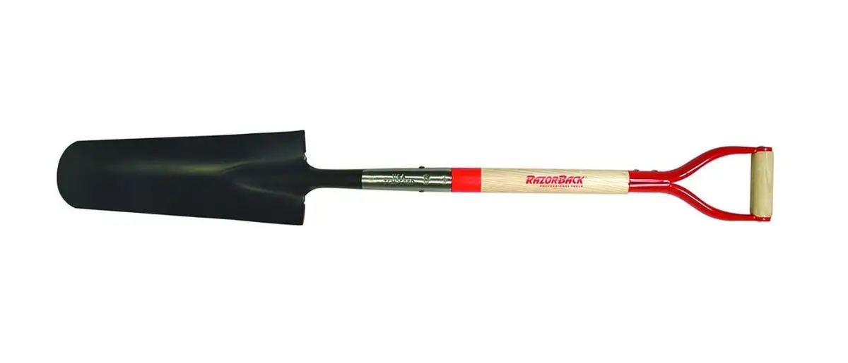 Razorback 47103 Round Point Drain Spade