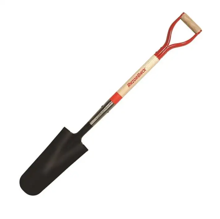 Razorback 47202 Round Point Drain Spade