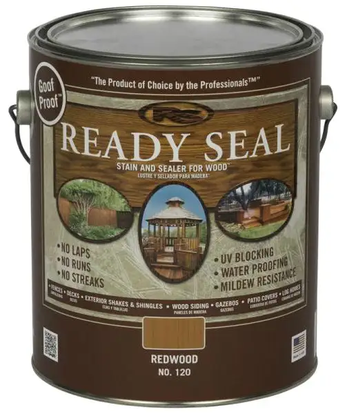 Ready Seal 120 Redwood Exterior Wood Stain and Sealer