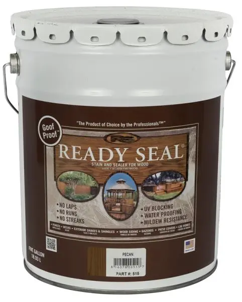 Ready Seal 515 Pecan Exterior Wood Stain and Sealer