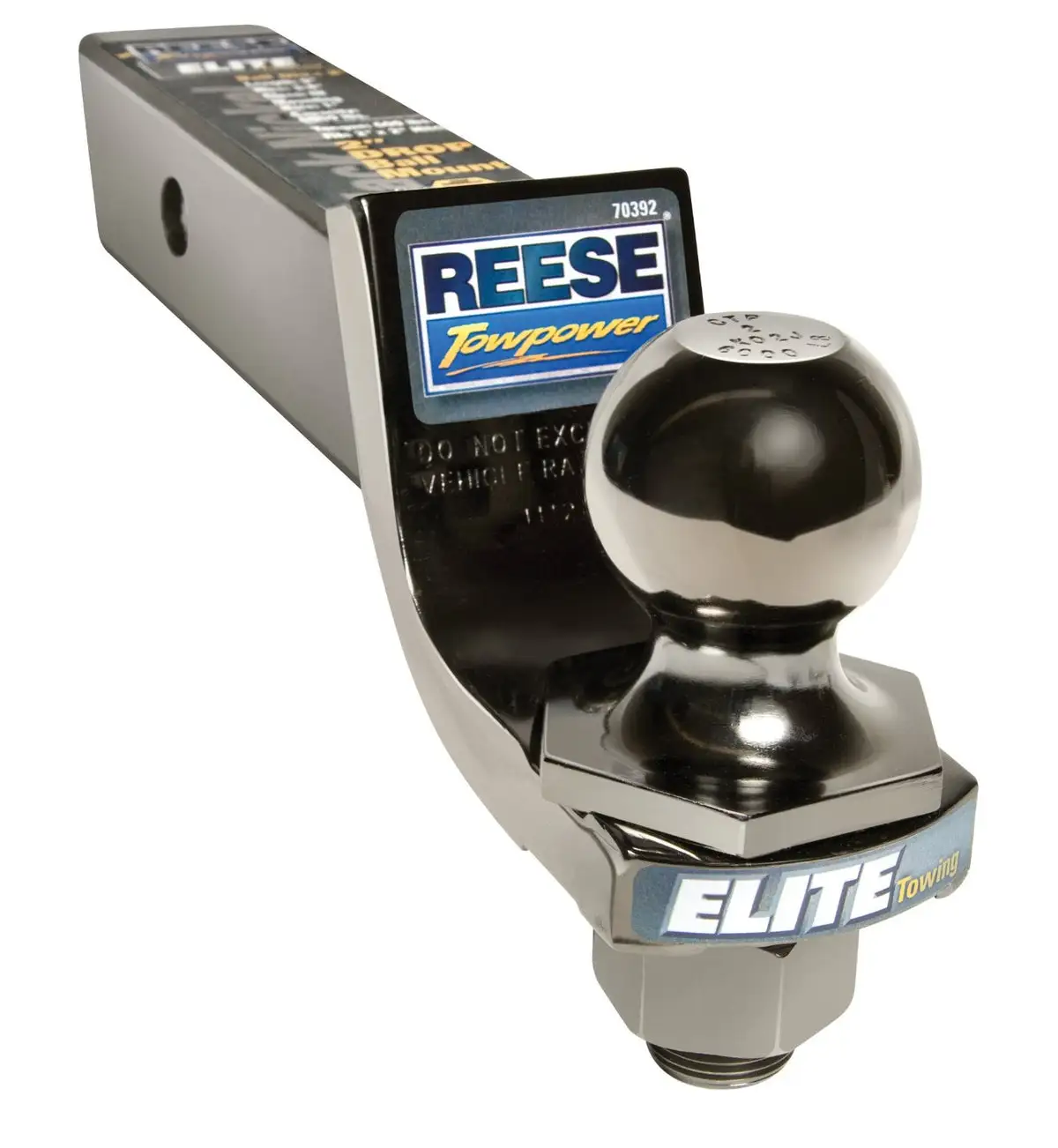 Reese 70392 Class III Interlock Ball And Ball Mount Combination