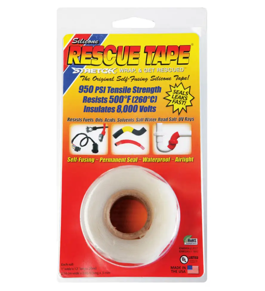 Rescue Tape RT1000201204USC Self-Fusing Repair Silicone Tape