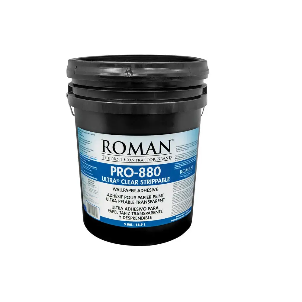 Roman 12405 PRO-880 Ultra Clear Strippable Wallpaper Adhesive