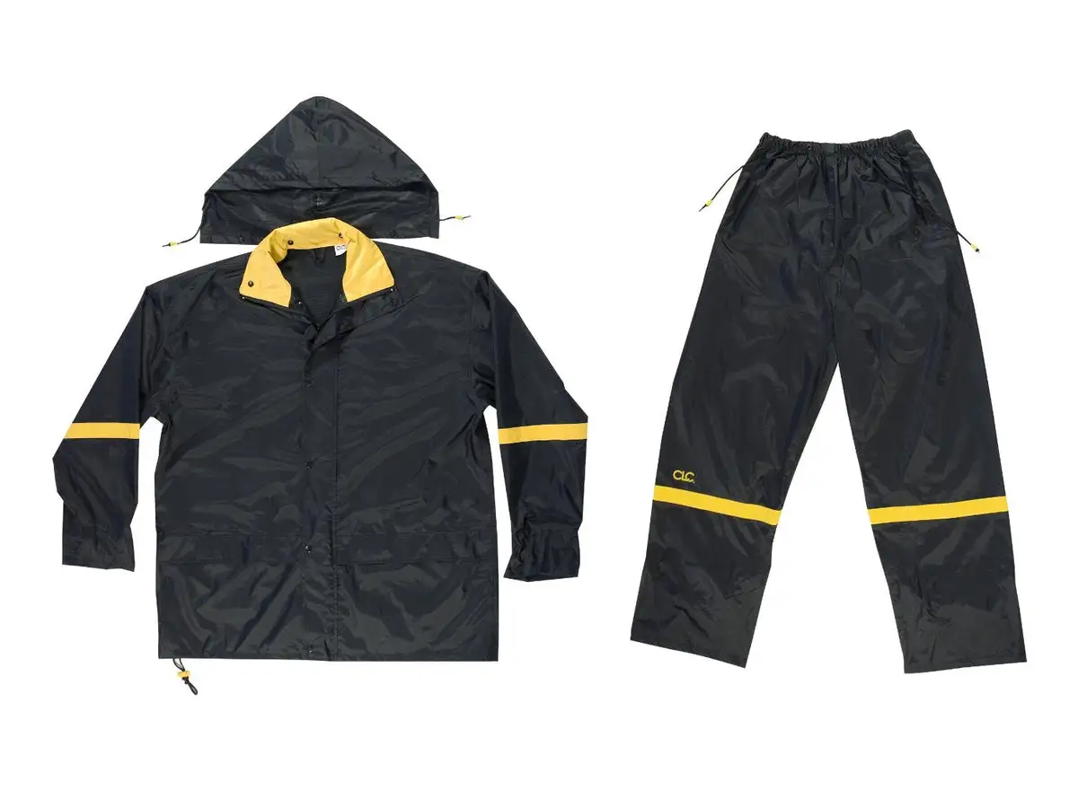 CLC R103L 3 Piece Deluxe Nylon Rain Suit