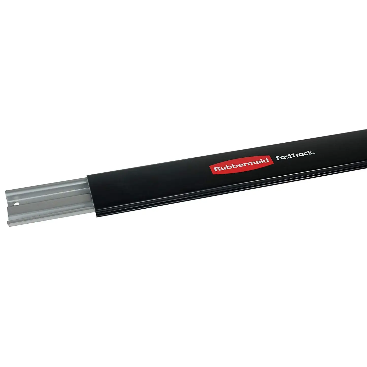 Rubbermaid 1784415 Fast Track 48 Inch Steel Horizontal Wall Mounted Storage Rail