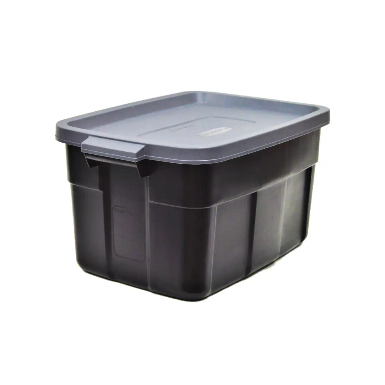 Rubbermaid Roughneck 31 Gallon Storage Container, Black/Cool Gray (3 Pack)