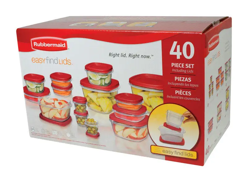 Rubbermaid 1777169 Food Storage Container Set