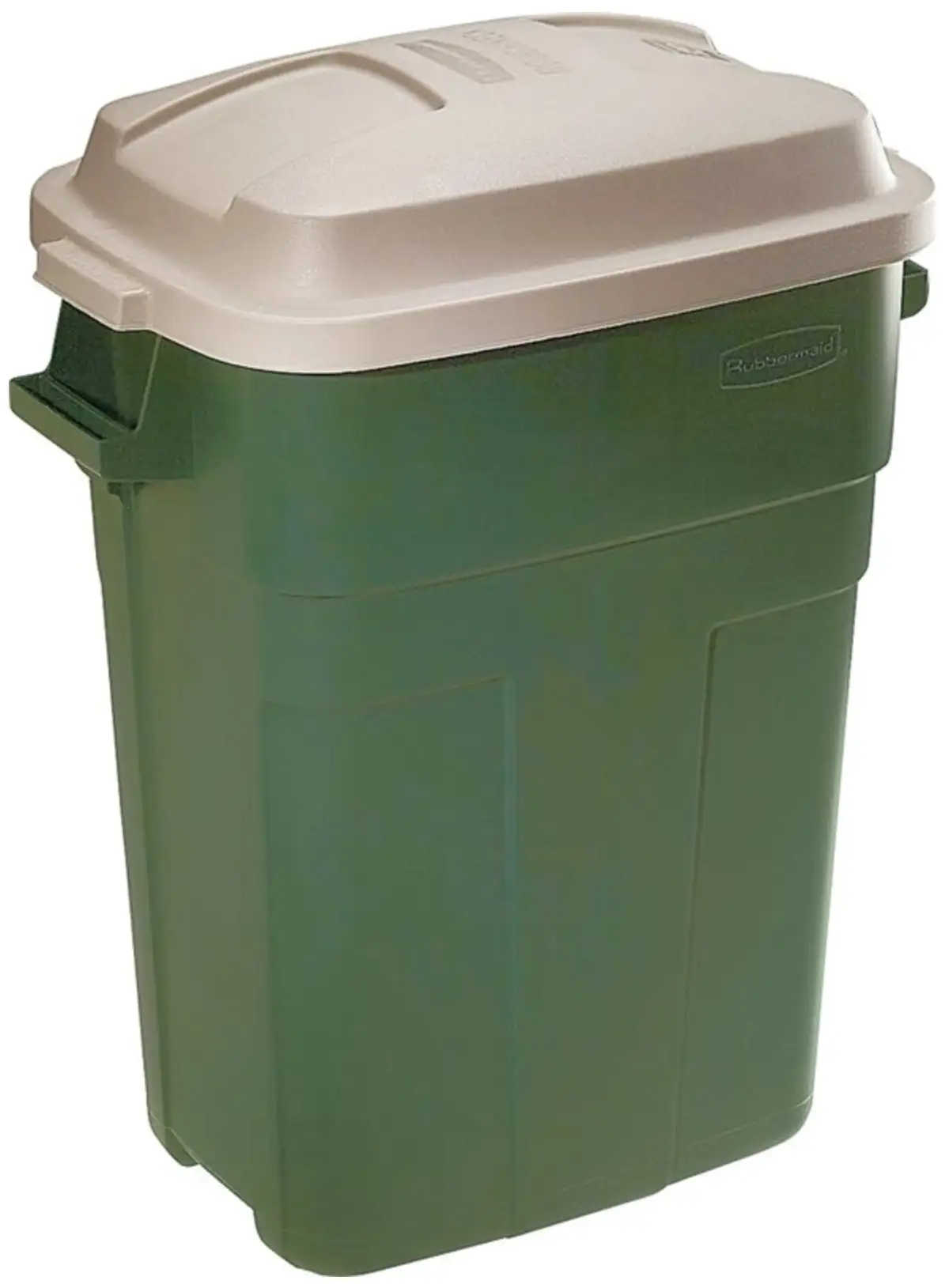 Rubbermaid 297900EGRN Roughneck Trash Can