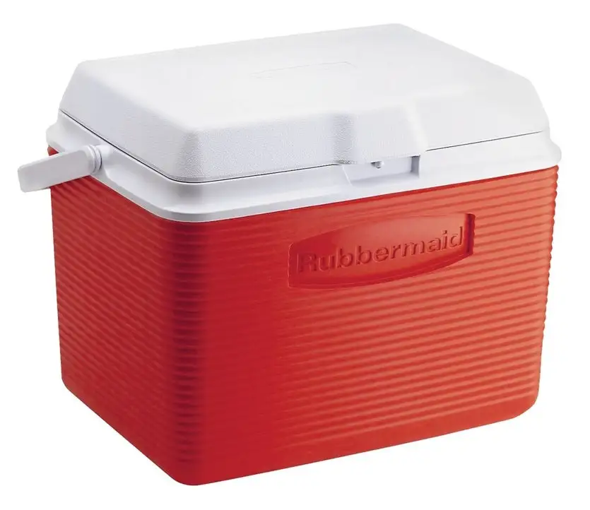 Rubbermaid 2A1304MODRD Red Victory Cooler