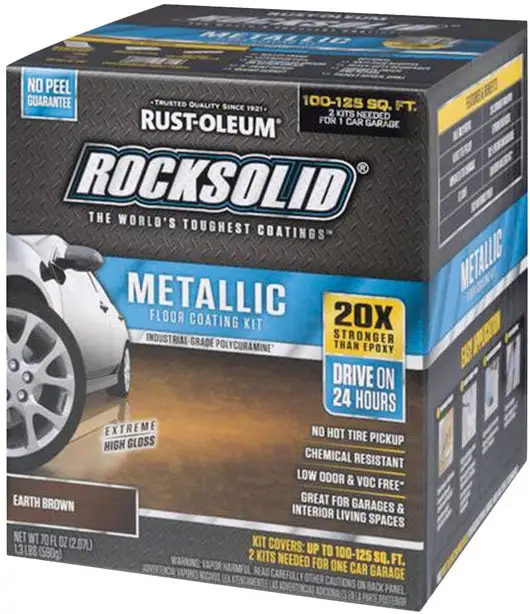 Rust-Oleum 286895 Rocksolid Floor Coating Kit