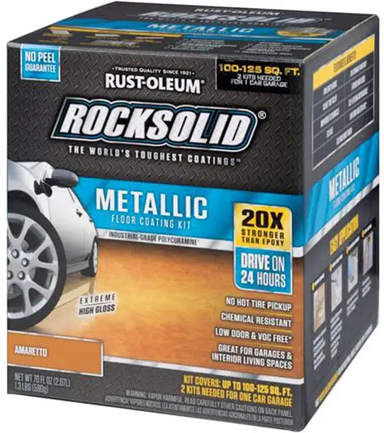 Rust-Oleum 299741 Rocksolid Floor Coating Kit