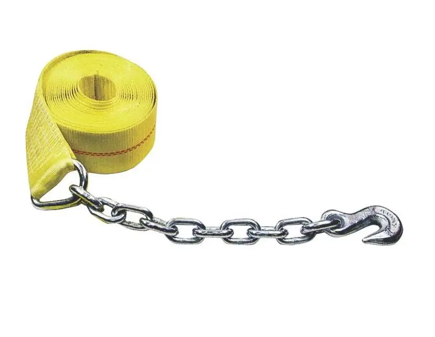 S-Line 43795-15-30 Winch Strap With Chain Anchor